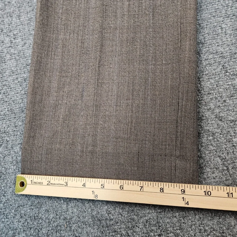 Banana Republic Mens 36 Brown 100% Wool Classic Fit Dress Pants Trousers